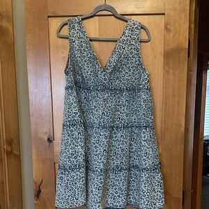 NWT Leopard Print Sleeveless Dress